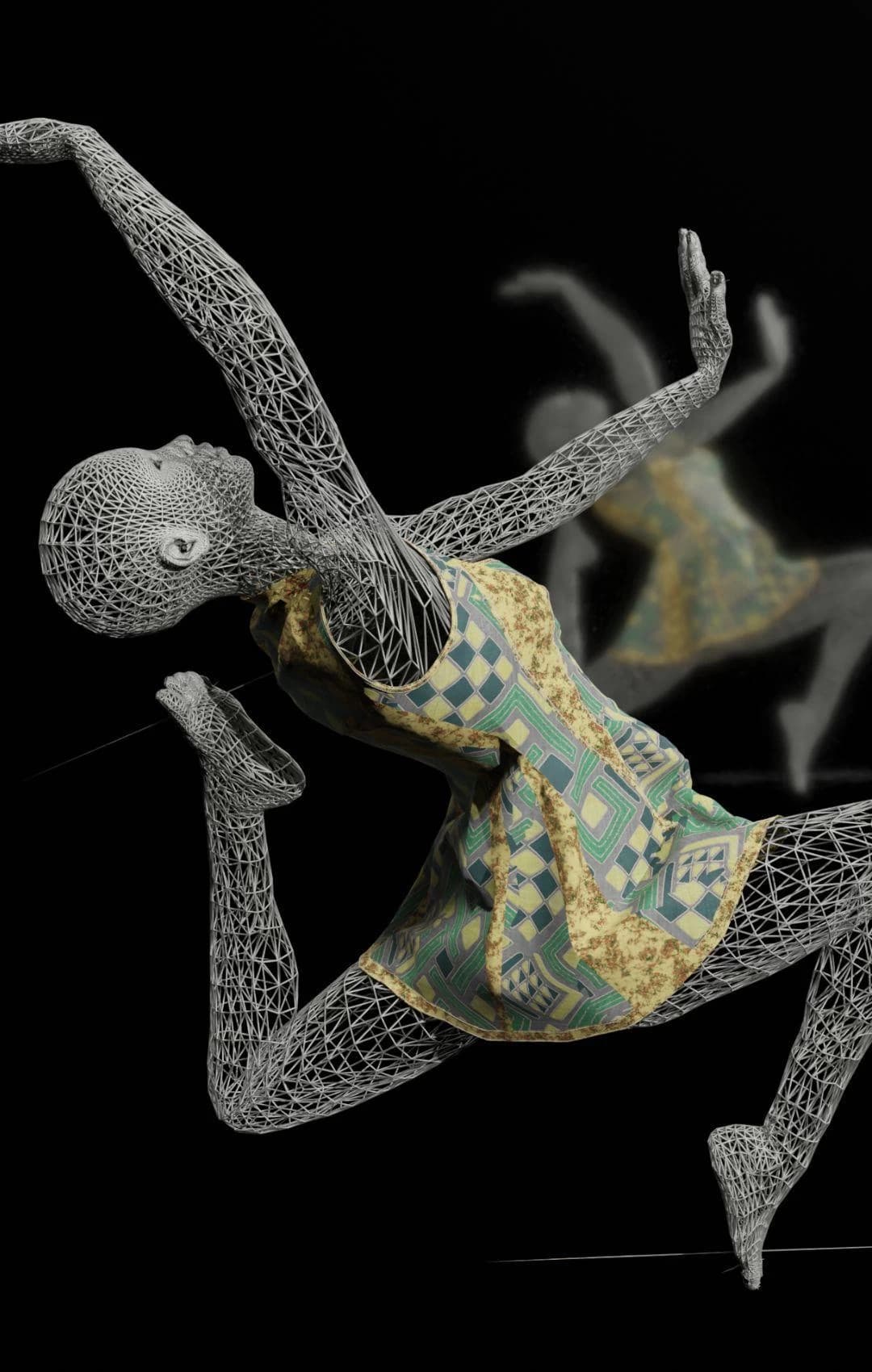 Student work from 3D fashion course