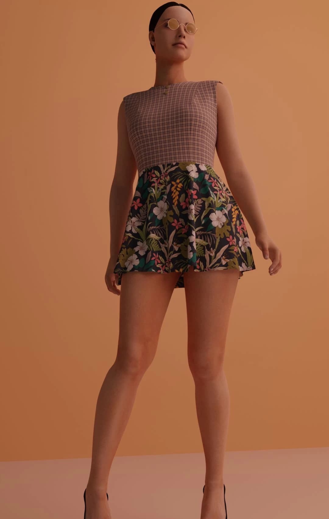 Student work from 3D fashion course