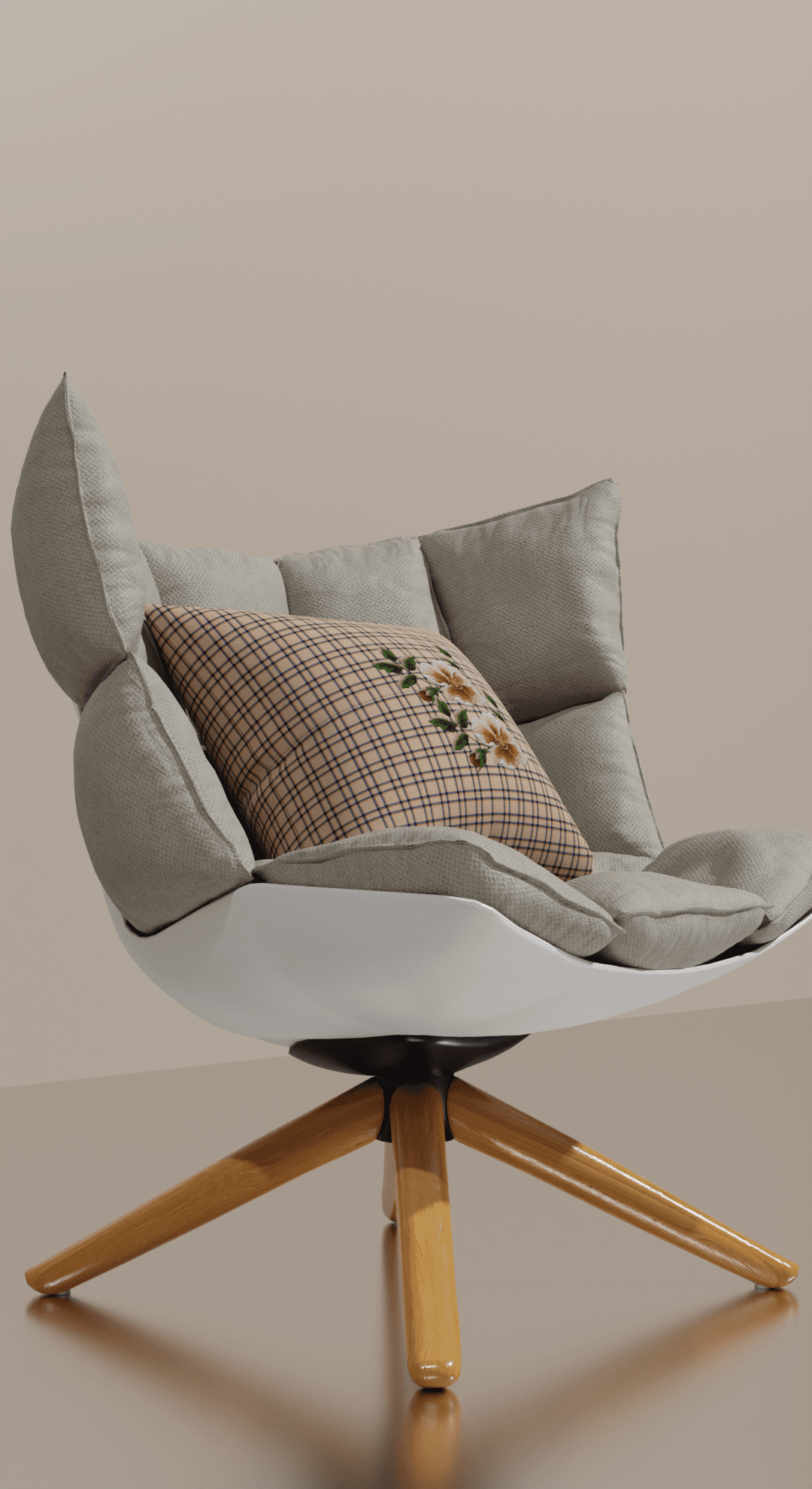 3D model of a chair