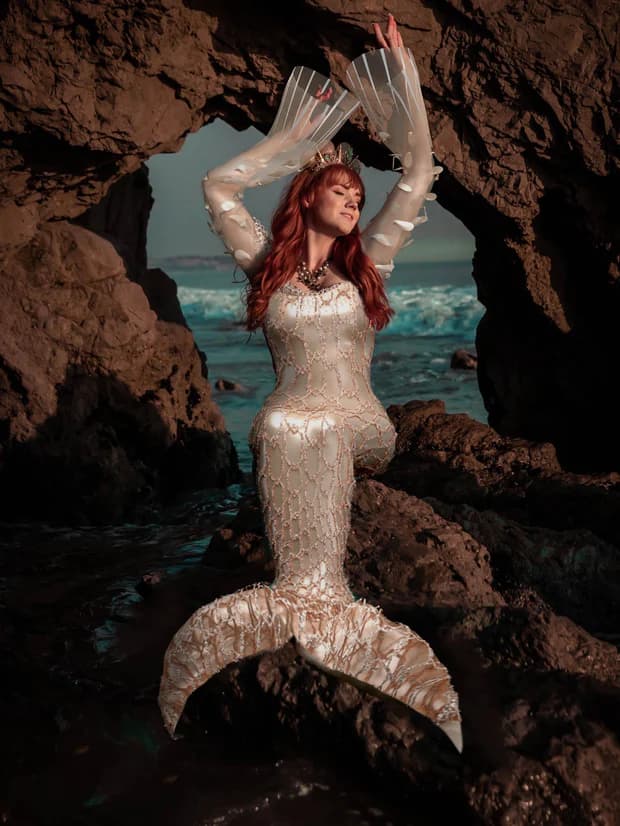 Ginger Mermaid Gown by XR Couture