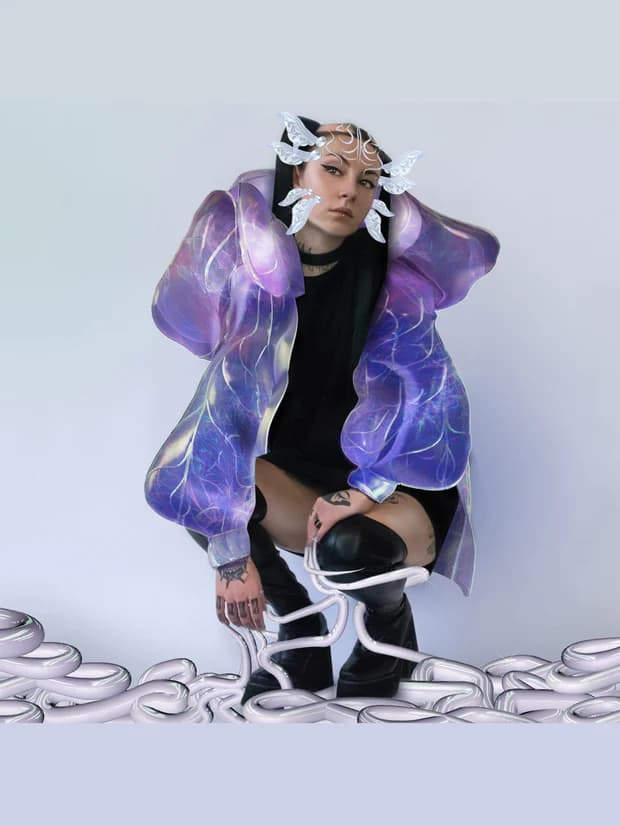 Digital fashion garment by XR Couture