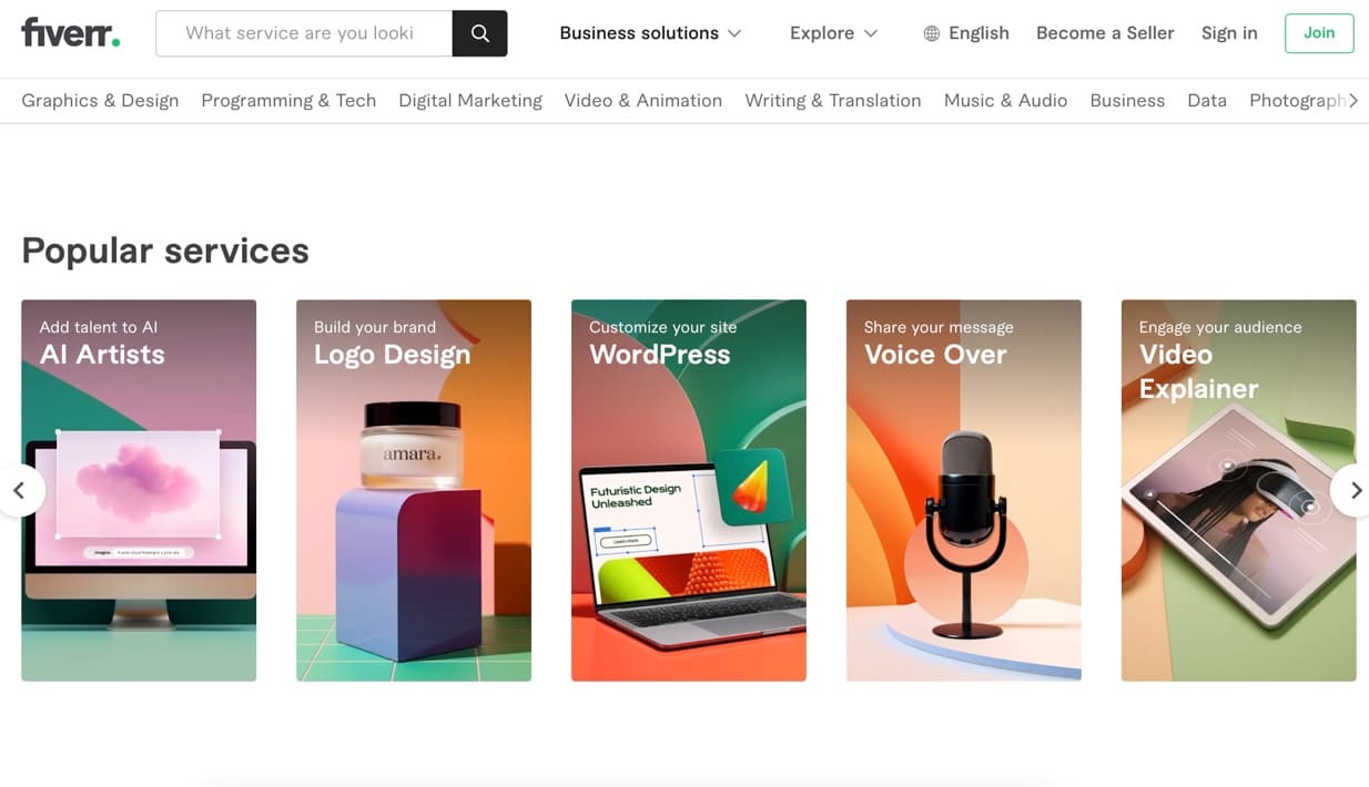 Fiverr Clo 3d freelance jobs