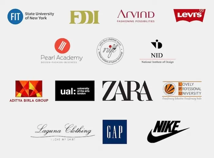 Community of Learn 3D Fashion students from leading companies