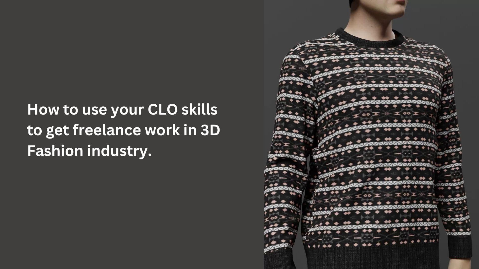 3D Fashion Industry freelance work